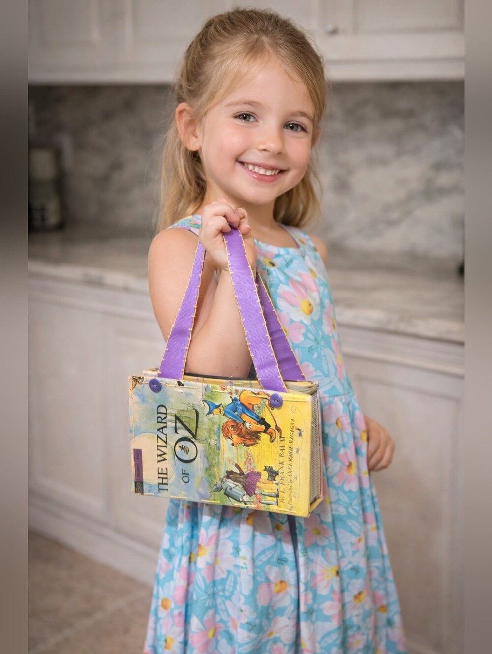 Handcrafted Kids Purse from Wizard of Oz Book